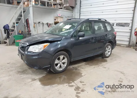 2015 Subaru Forester 2.5I из США, поврежденный, VIN JF2SJABC6FH424913